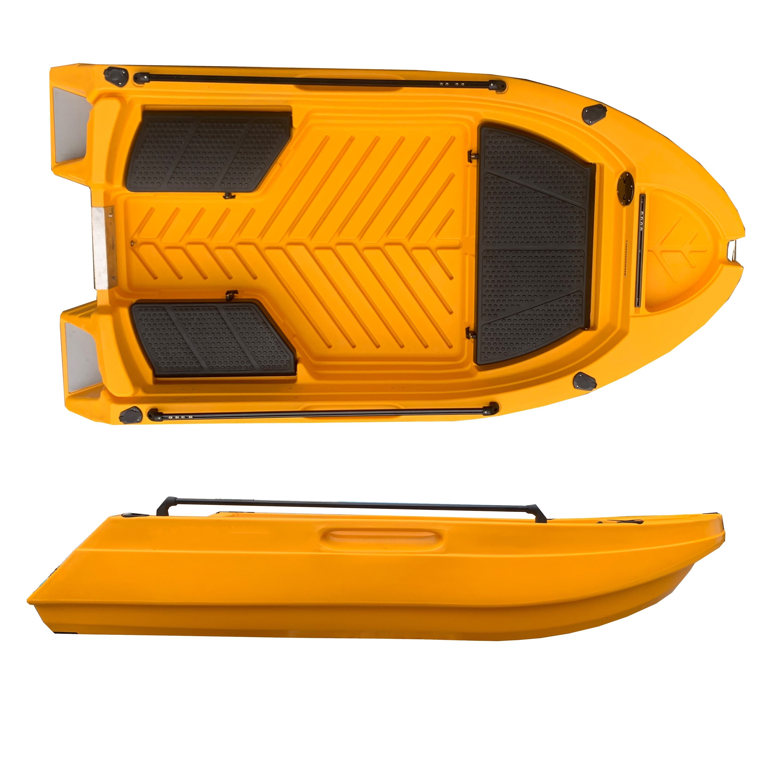 Manufacturer boat three person big Poly boat Yacht fishingplastic boat huge hatches kajak/kayak