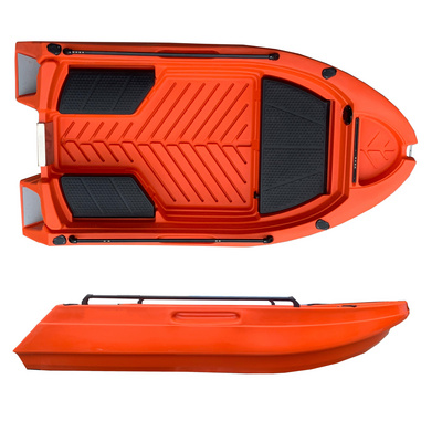 zero kayaks fishing boats lure solo skiff fishing canoe/kayak with motor jet boats