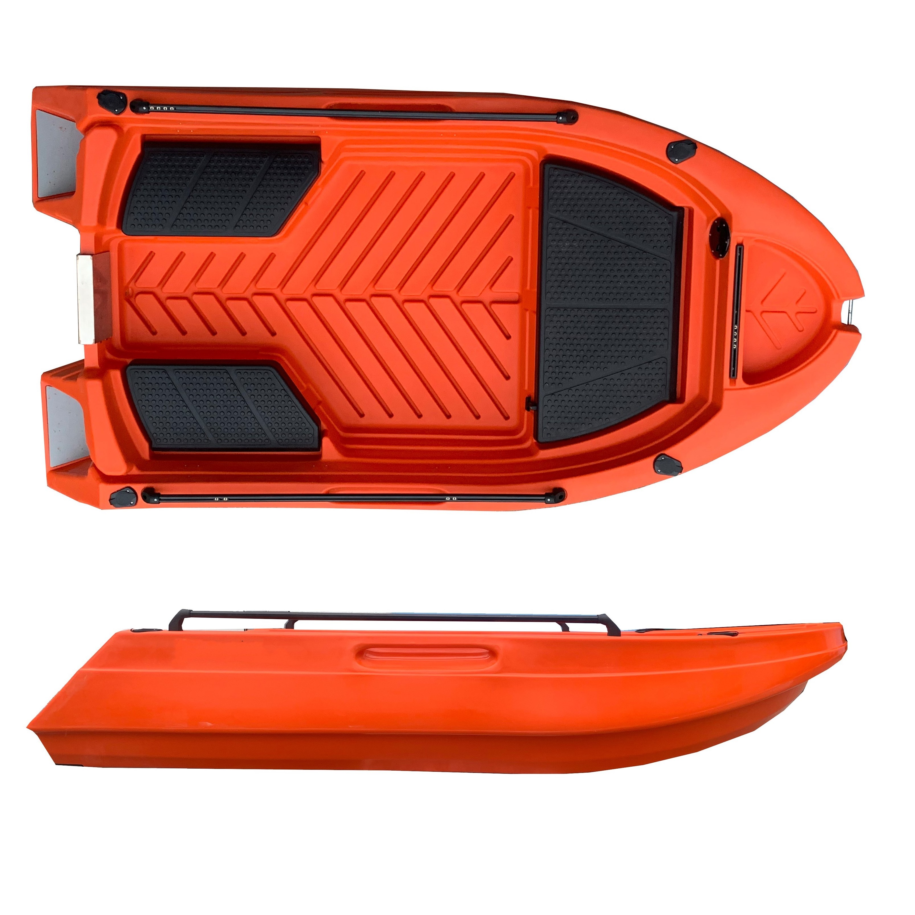 Manufacturer boat three person big Poly boat Yacht fishingplastic boat huge hatches kajak/kayak