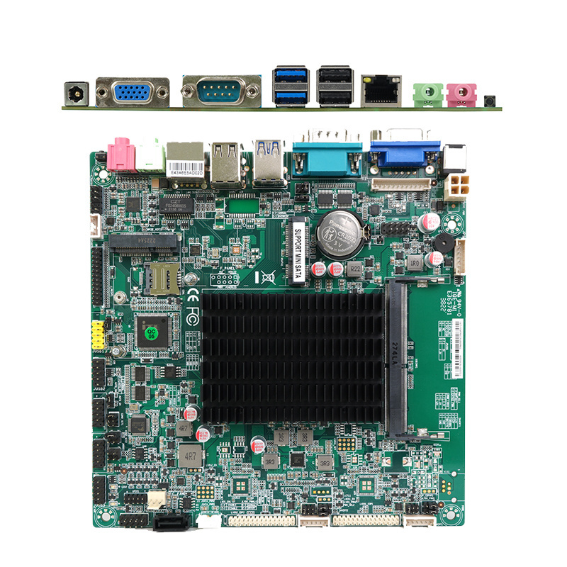 Zeroone In-Tel Cerelon J4125 Cpu Fanless Mini-Itx Motherboard Vga Lvds/Edp Low Power Consumption Rohs Motherboard