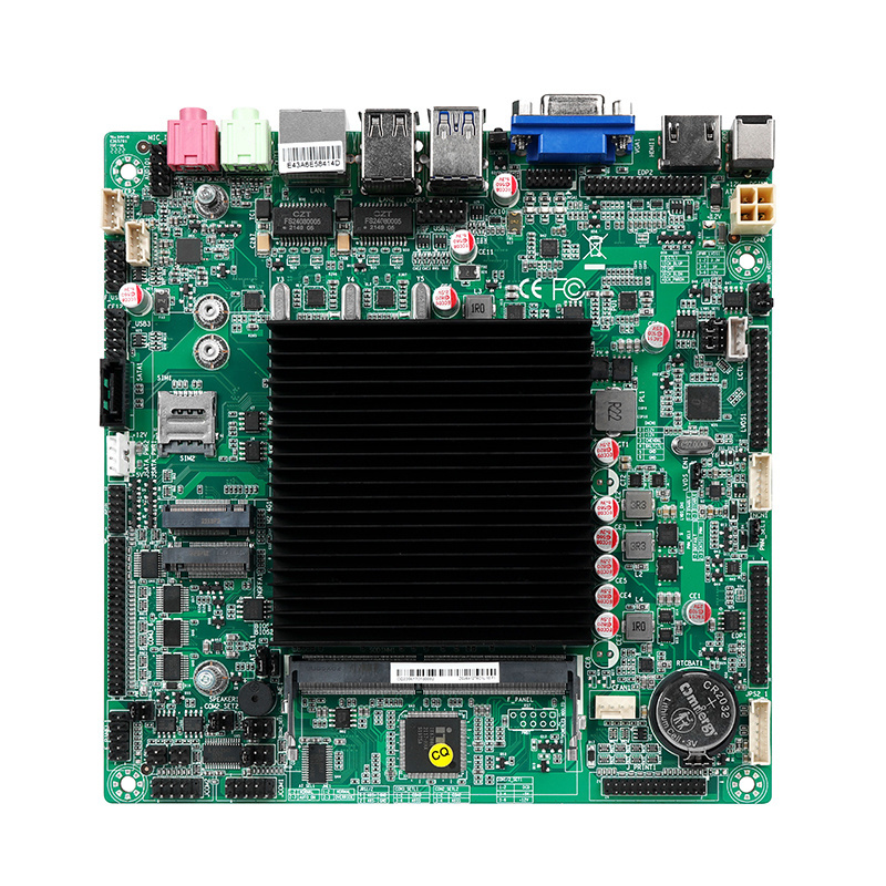 Zeroone 170*170Mm Mini Itx J6412 Ddr4 Hd Video 4K Triple Display Lvds Edp1 Digital Signage Motherboard