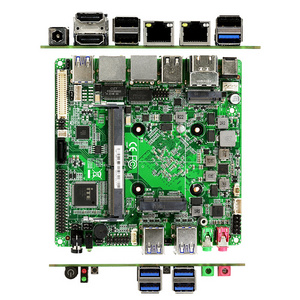 Zeroone China Factories Motherboard 4G Sim Fanless Industrial Motherboard J4125 Nano-Itx J4105 2 Lan Quad Core Board For Kiosk