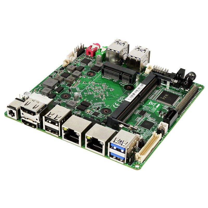 Zeroone Inte-L Atom J4105 J4125 M.2 Msata Pcix1 Parallel Serial Dual-Band Wifi Bt4.0 Nano Itx Motherboard