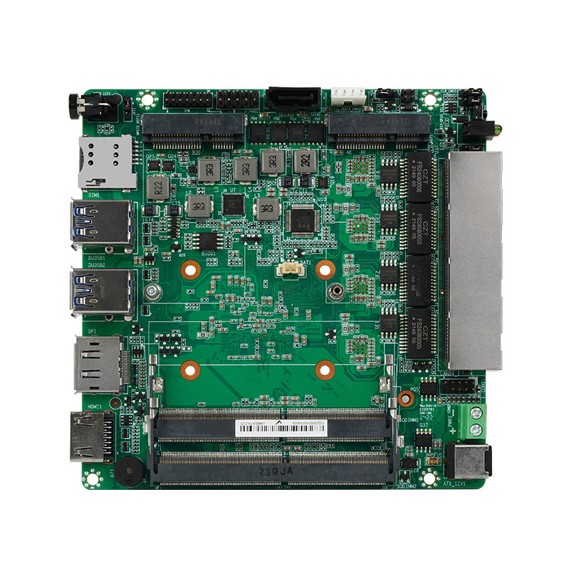 Zeroone Industrial Computer Oem Mi Motherboard J4105 Multi-Serial Firewall Motherboard X86 With 4Gb Ram