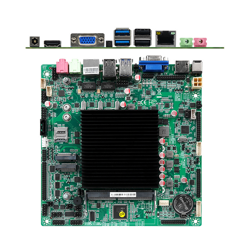 Zeroone 170*170Mm Mini Itx J6412 Ddr4 Hd Video 4K Triple Display Lvds Edp1 Digital Signage Motherboard