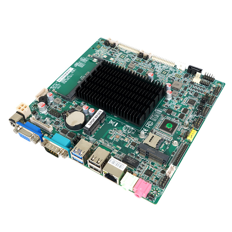 Zeroone In-Tel Cerelon J4125 Cpu Fanless Mini-Itx Motherboard Vga Lvds/Edp Low Power Consumption Rohs Motherboard