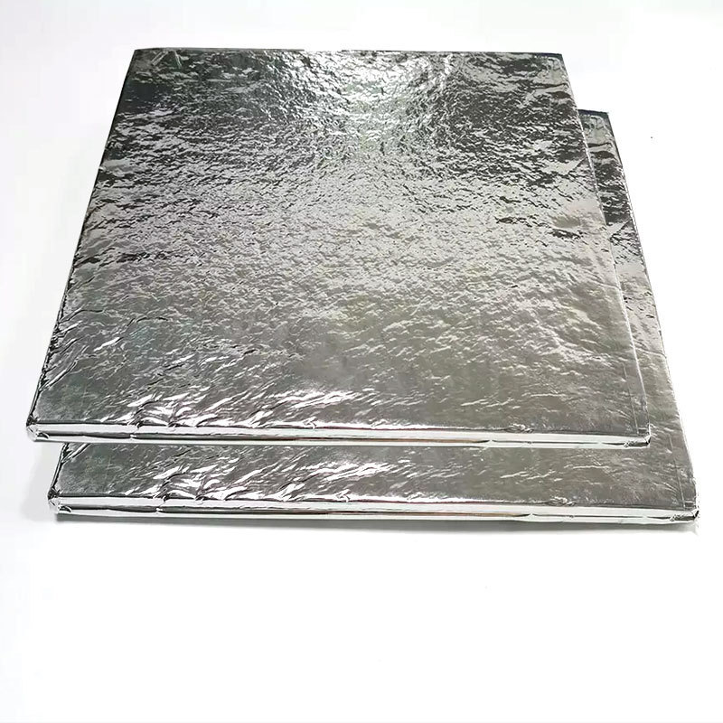 High R value Fireproof fiberglass Aluminum foil Thermal Insulation Material Vacuum Insulation panels