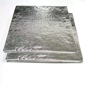 High R value Fireproof fiberglass Aluminum foil Thermal Insulation Material Vacuum Insulation panels