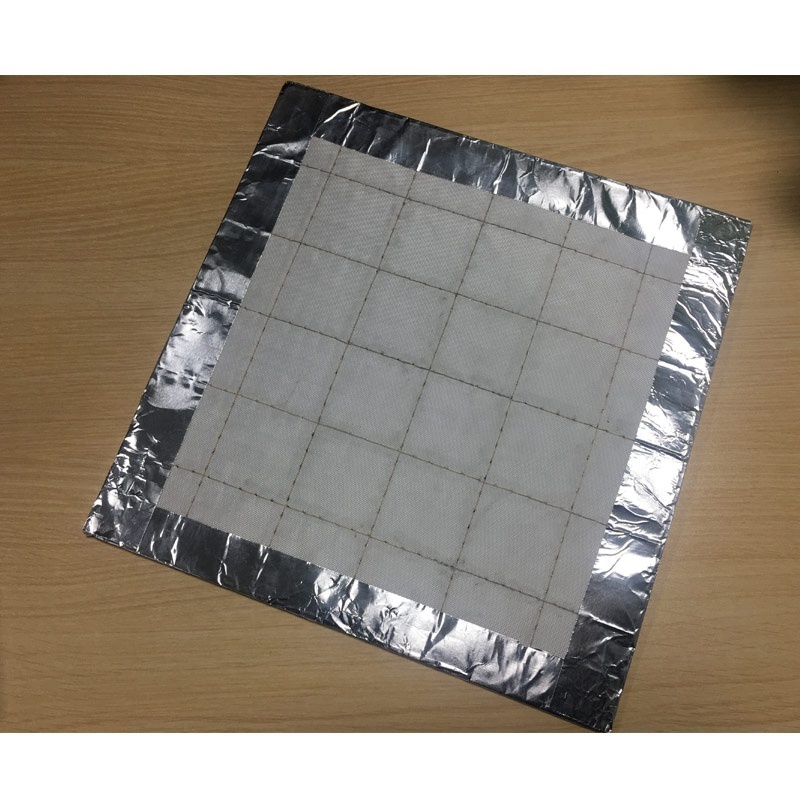 10mm Vacuum Insulated Thermal Insulation Aerogel Fumed Silica Cored Material Blanket For High Temperature Application