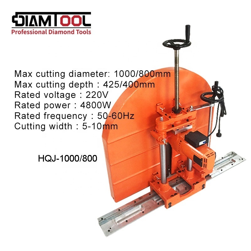 Hot Sale Electric Wall Saw Cutting Machine Wall Saw Grooving 800 mm Concrete Wall Saw Cutting Machine