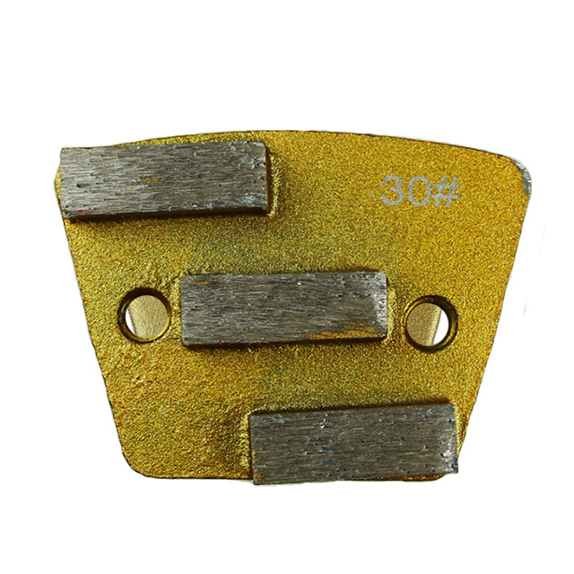 Trapezoid Diamond Grinding Plates or discs or block for concrete floor grinding tools