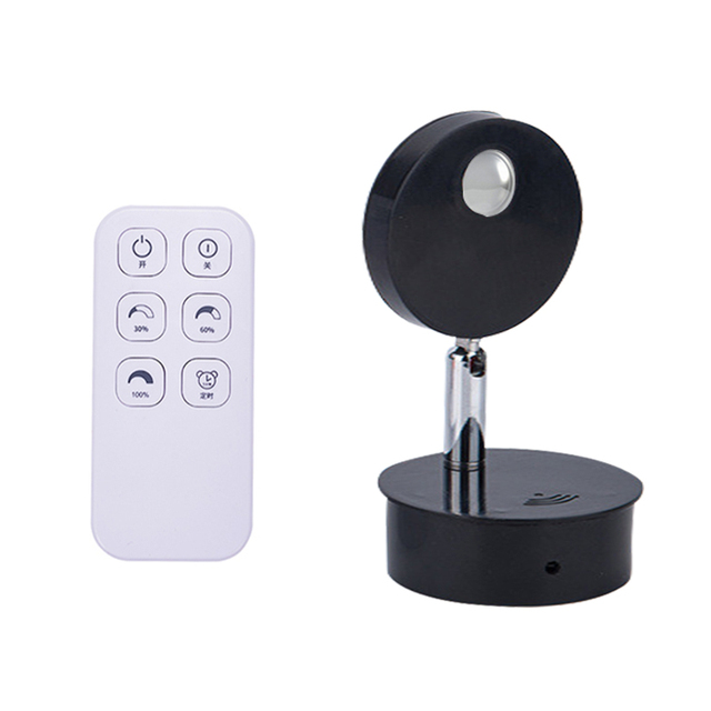 Remote gallery sticky picture light wireless wall light with usb wireless charging