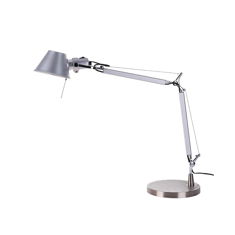 High Quality Flexible Long Swing Arm Led Table Lamp Industrial Metal Adjustable Folding Reading Modern Table Lamp