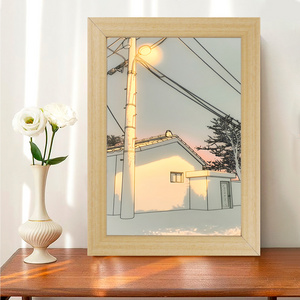 Rechargeable Wireless 3W Battery-Powered Hanging Picture Lamp Illuminate Picture Frame Wall Lamp