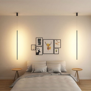 LED Pendant Light Modern Strip LED Light Aluminum Design Hanging Lamp Dinning Room Combination Indoor Lighting Fixtures