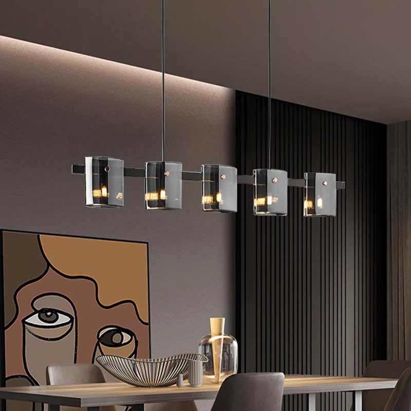 Modern luxury Decorative Chandeliers Led Light Fixture G9 Bulb Kitchen Lighting Glass Pendant Light