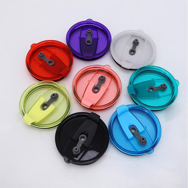 20oz 30oz Water Tumbler Sealing Lids BPA Free Coffee Mugs Plastic Leakproof Cover Stainless Steel Cups Cap Lid