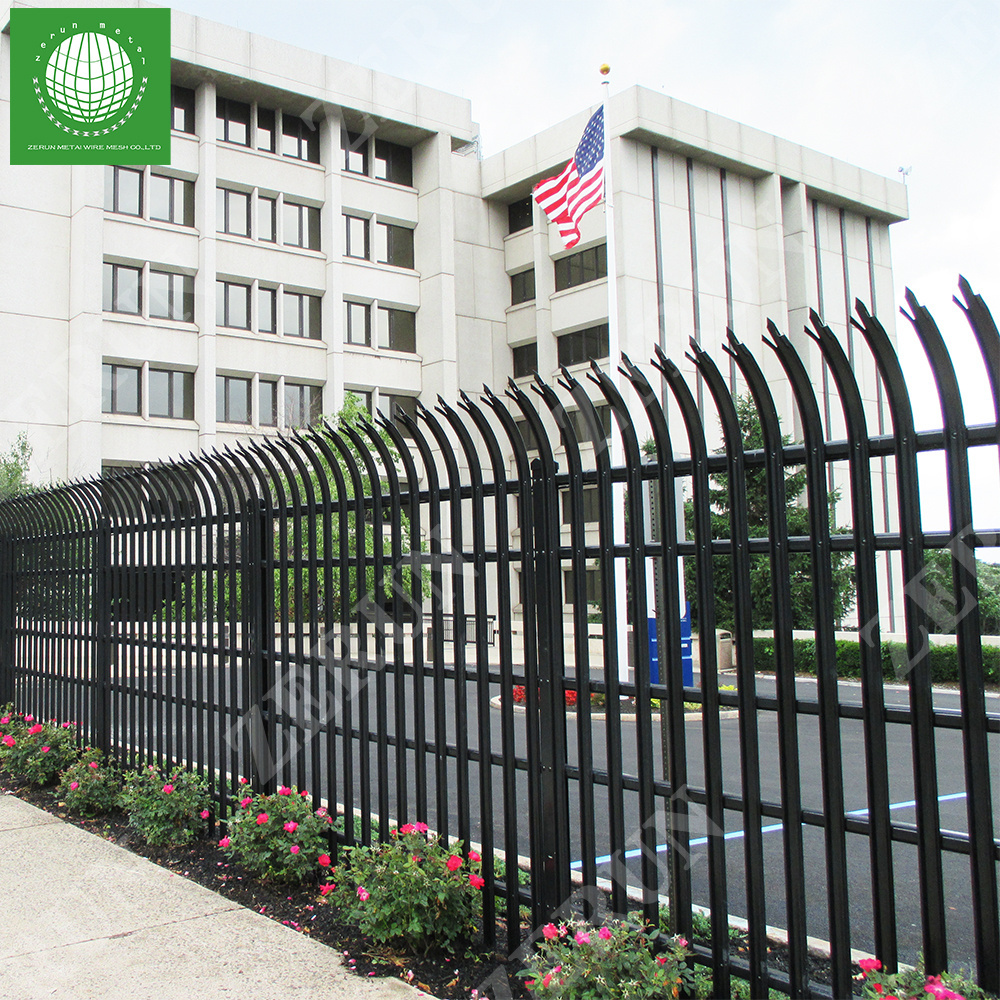 Galvanized Palisade  Guard High Security Fence & Gates