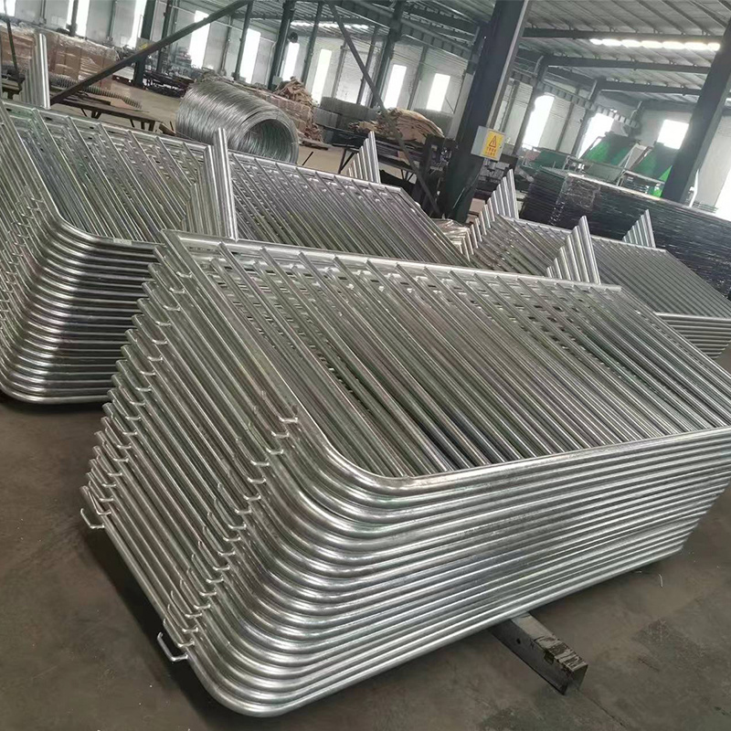 galvanized  pvc used australia security  temporary construction chain link  barricade fence  panels