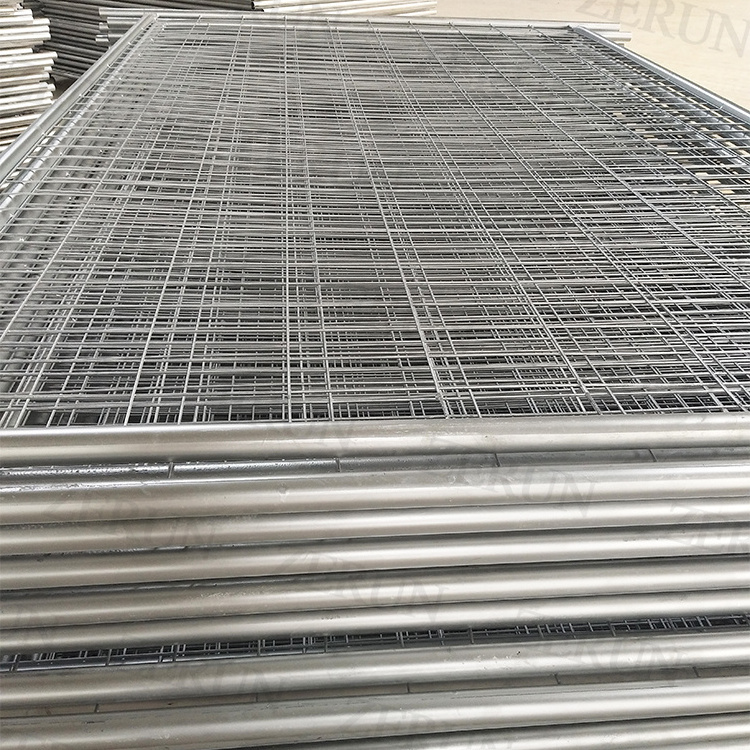 Galvanized  Used Construction Site Mobile Chain Link  Australia Temporary  Security  Pool  Fence