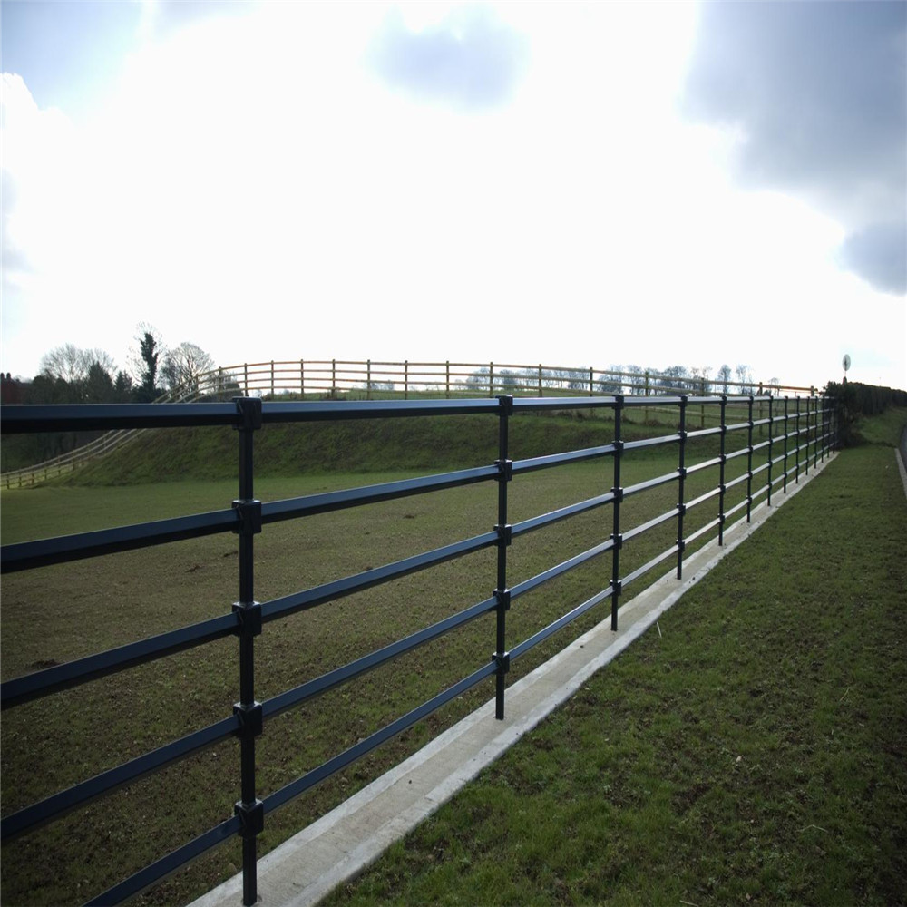 ZeRun Factory Rail Horse Fence high quality pvc horse fence