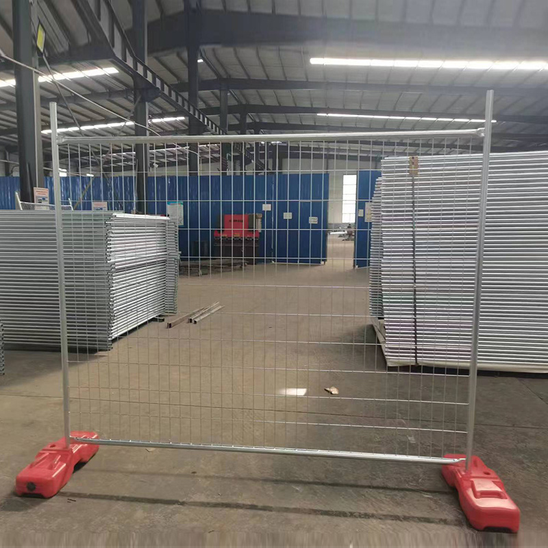 Pvc Galvanized Removable Used Chain Link Temporary Metal Security Fence  For Construction Site Panels Canada