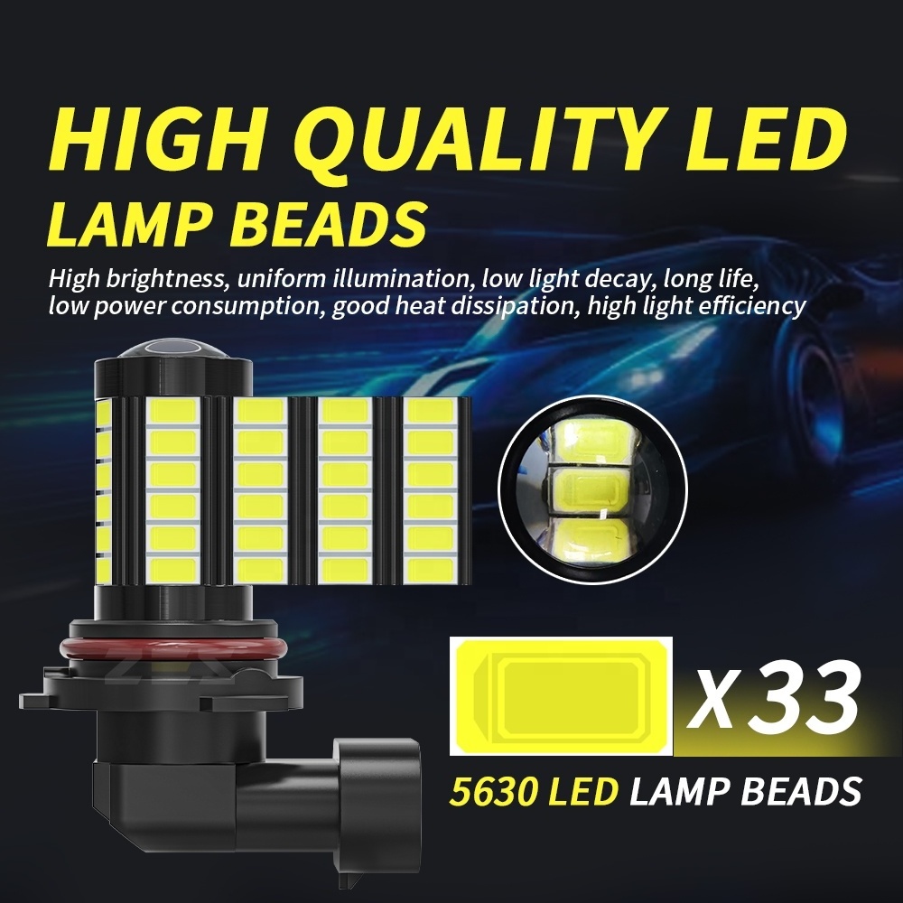 ZES AF09 3570 Chips 9.4W H7 H11 9005 9006 High Power H7 LED Headlight Bulb Fog Light Bulb