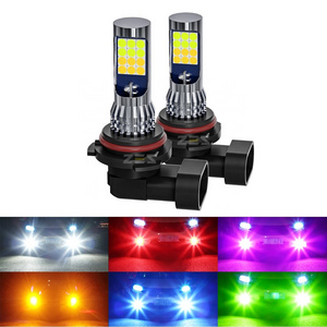 ZES AF04 3030 24SMD Chips 6W IP67 Waterproof 9006 H11 H3 H7 881 Super Bright H7 LED Headlight Bulb Auto Lighting Systems