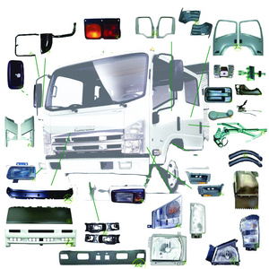 Commercial truck body, door, mirror, lamp, engine replacement parts