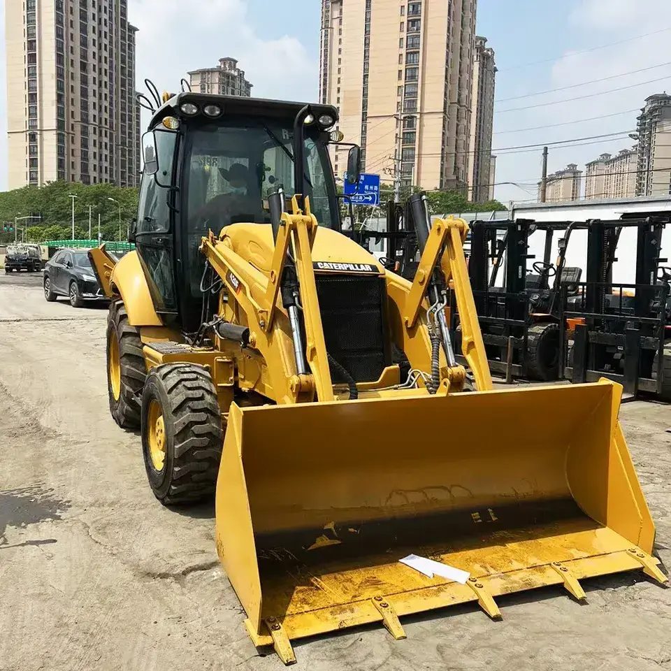 Best Price Rock Self-Propelled Crawler Garden Refurbished Towable Backhoe Used Caterpillar 420 Digger Excavators