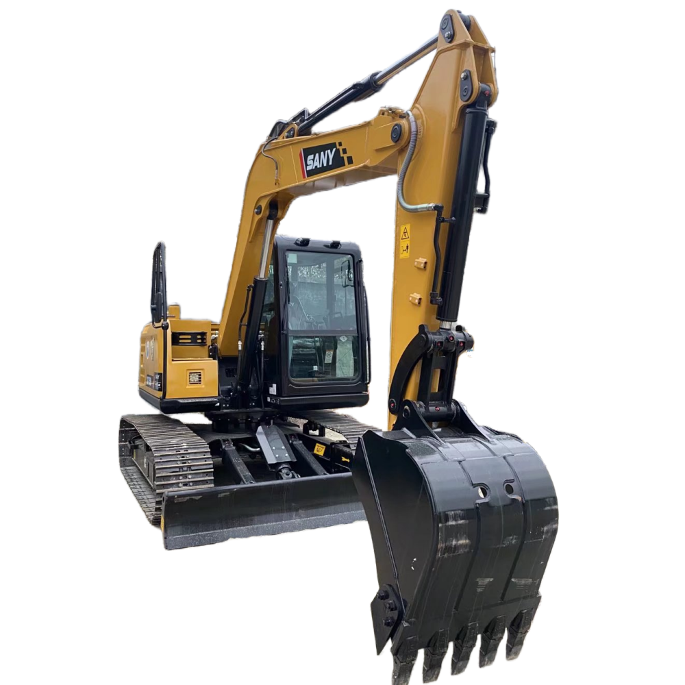 SANY SY75C Pro Mini Excavator Earth Digger Machine Second Hand Excavator with Isuzu Engine Brand Used for Sale