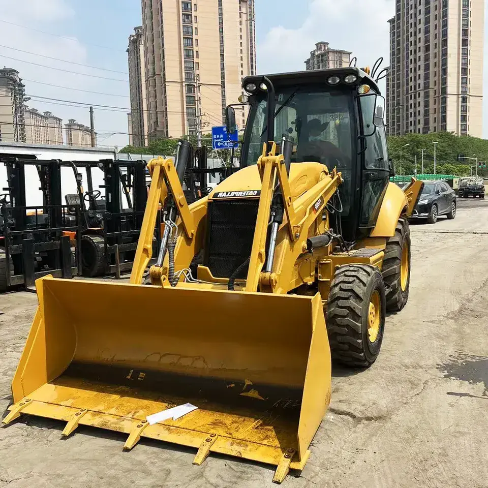 Best Price Rock Self-Propelled Crawler Garden Refurbished Towable Backhoe Used Caterpillar 420 Digger Excavators