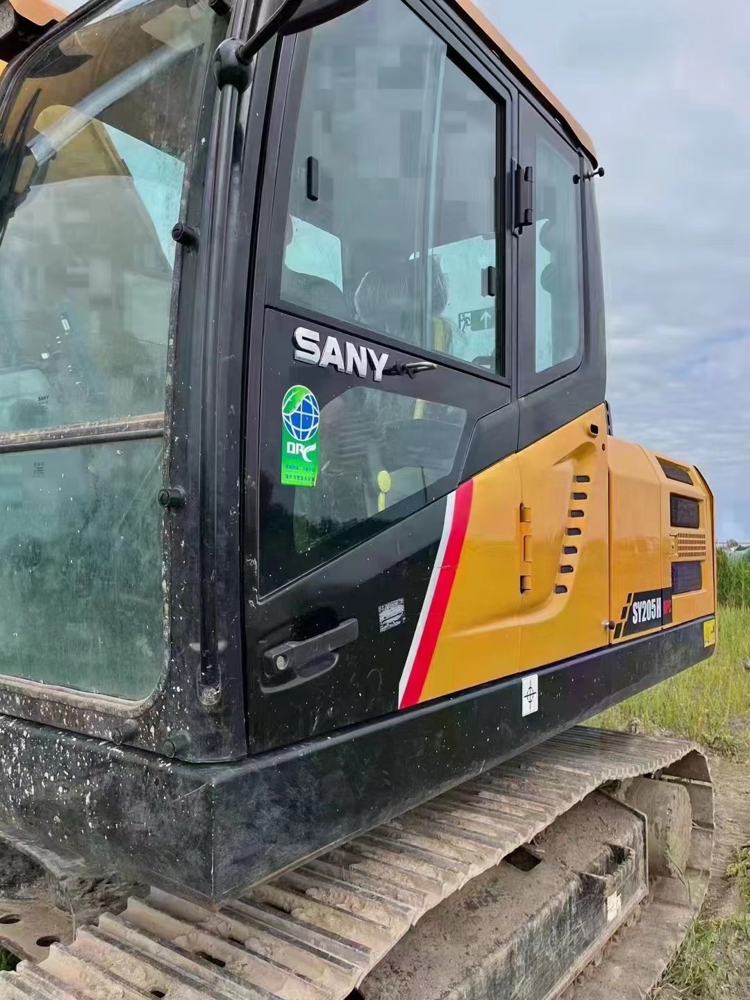 ChinaFamous Sany SY205H DPC Used Excavator 20 Ton Hydraulic Tracked Excavator SY205 in Good Condition  for Sale