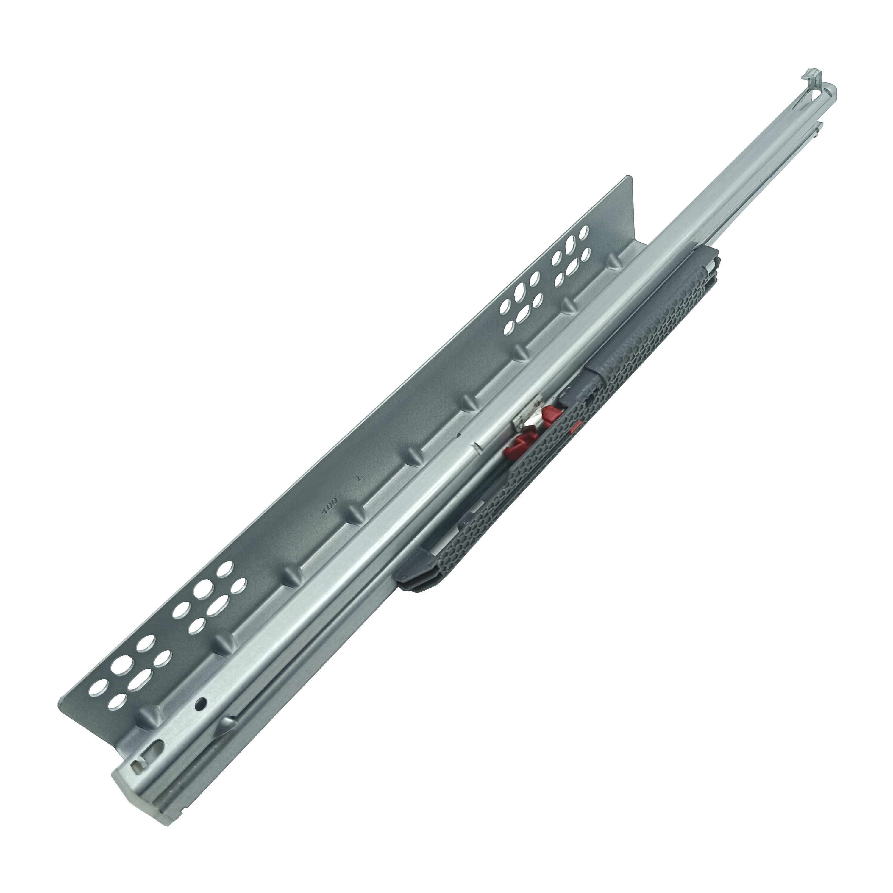 OEM Full Extension Telescopic Channel Undermount Concealed Ball Bearing Drawer Slide Guides Flush-mounted Rails Lock Soft Closer