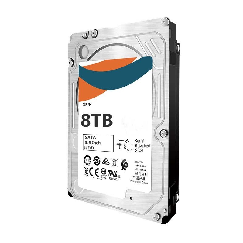 819203-B21 8TB SATA 6G Midline 7.2K 3.5 inch SC 512e Internal HDD Hard Disc Drive for server Proliant ML30 Gen9