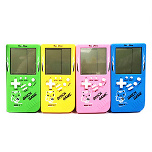 Cheap Price Classic Handheld Game Console Russian Blocks Game Brick Retro Console Educational Toys Game Player