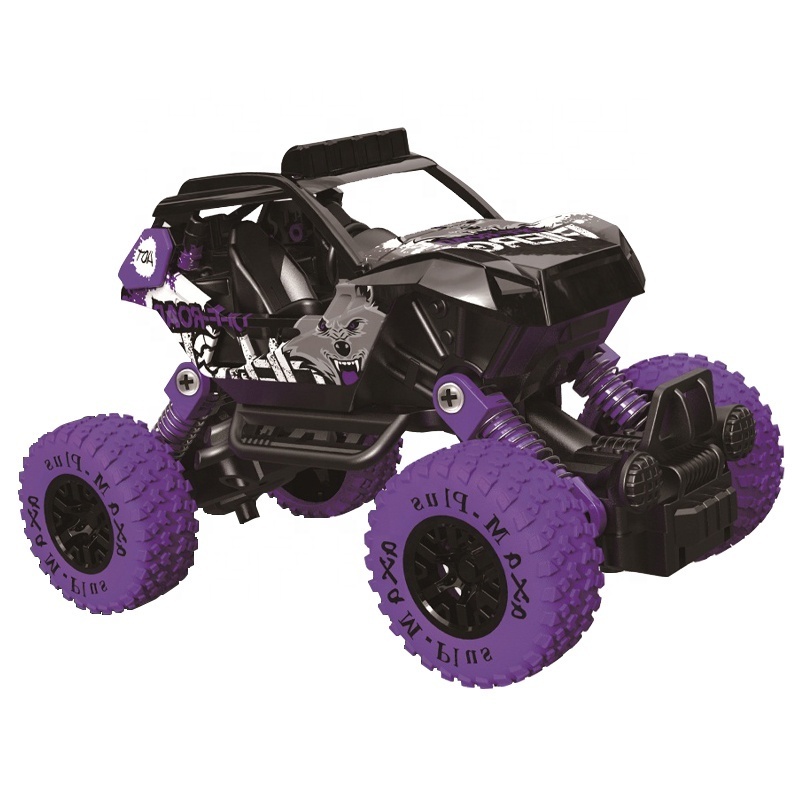 Hot selling wholesale car toy high-speed four-wheel pull back alloy off-road vehicle 6 mixed colorful model cars