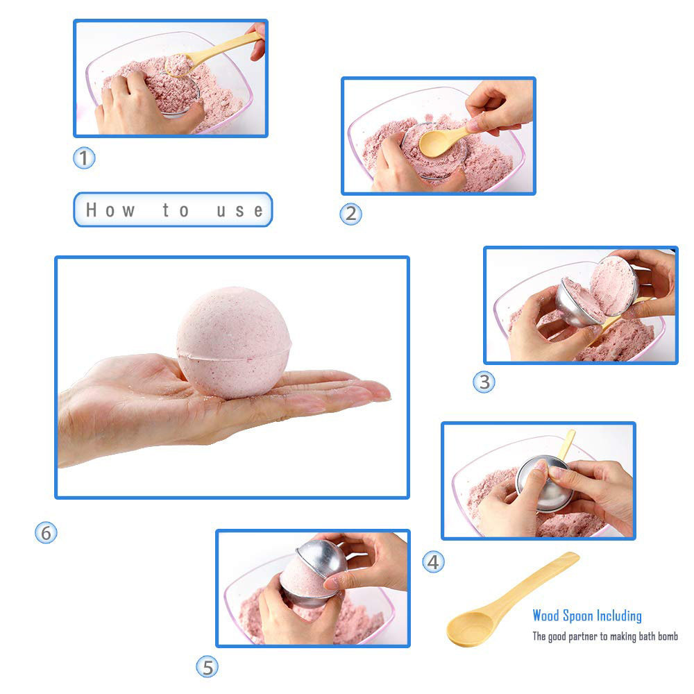 Fournitures De Bain Custom DIY Bath Bomb Mold for Kids