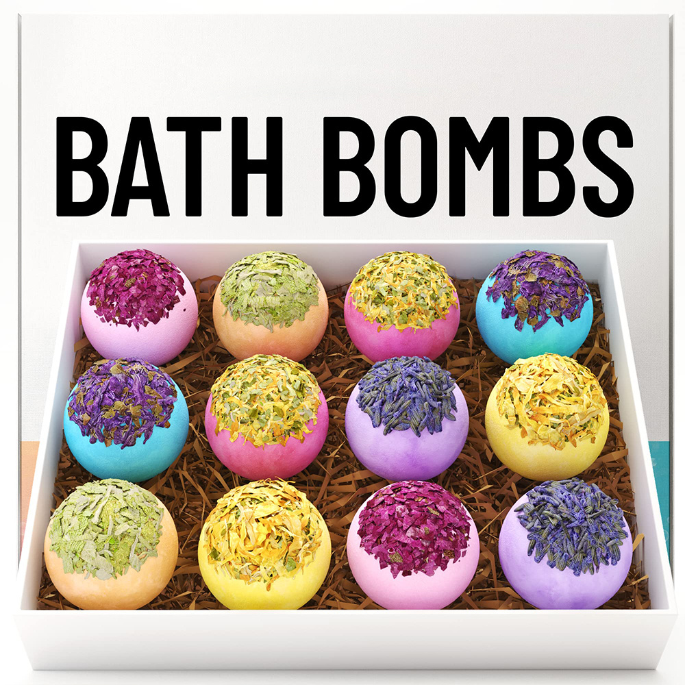 Bathbomb Manufacturer 2022 Beauty & Personal Care Product Floral Bath Bombs Set