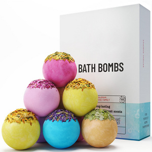 Bathbomb Manufacturer 2022 Beauty & Personal Care Product Floral Bath Bombs Set