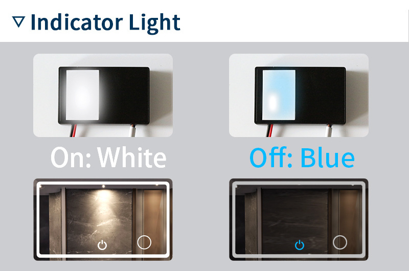 High sensitivity 12V 1A led light mirror touch sensor switch  for 1-5mm glass/acrylic/mirror