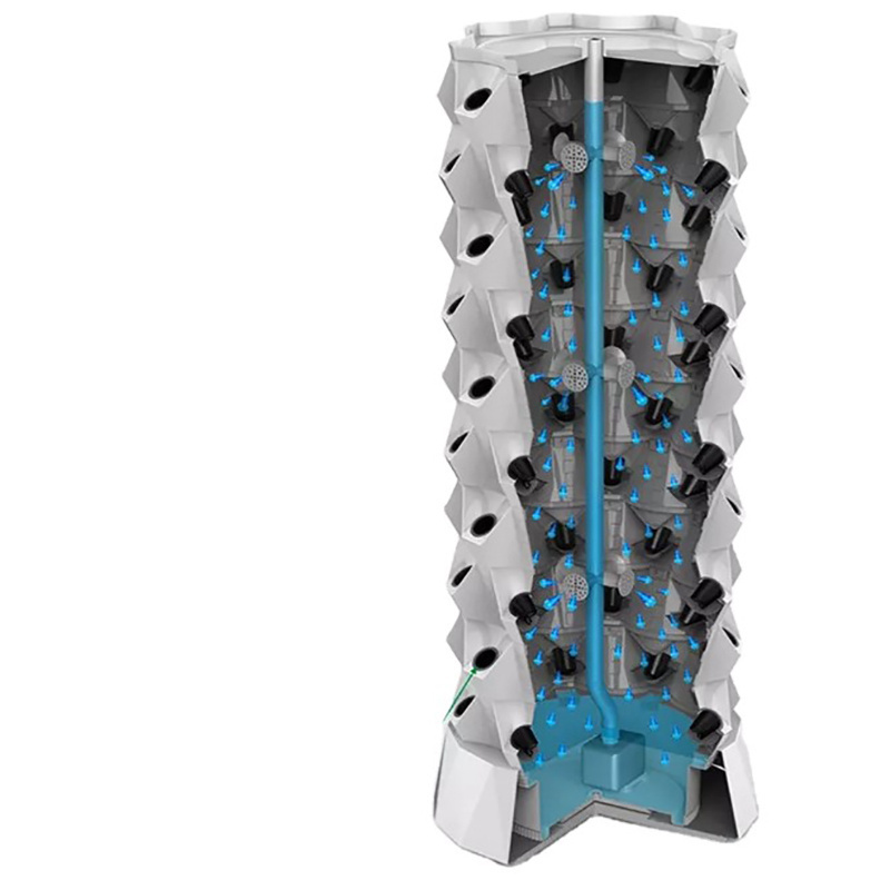 hydroponics aeroponic pineapple growing tower vertical system for planting