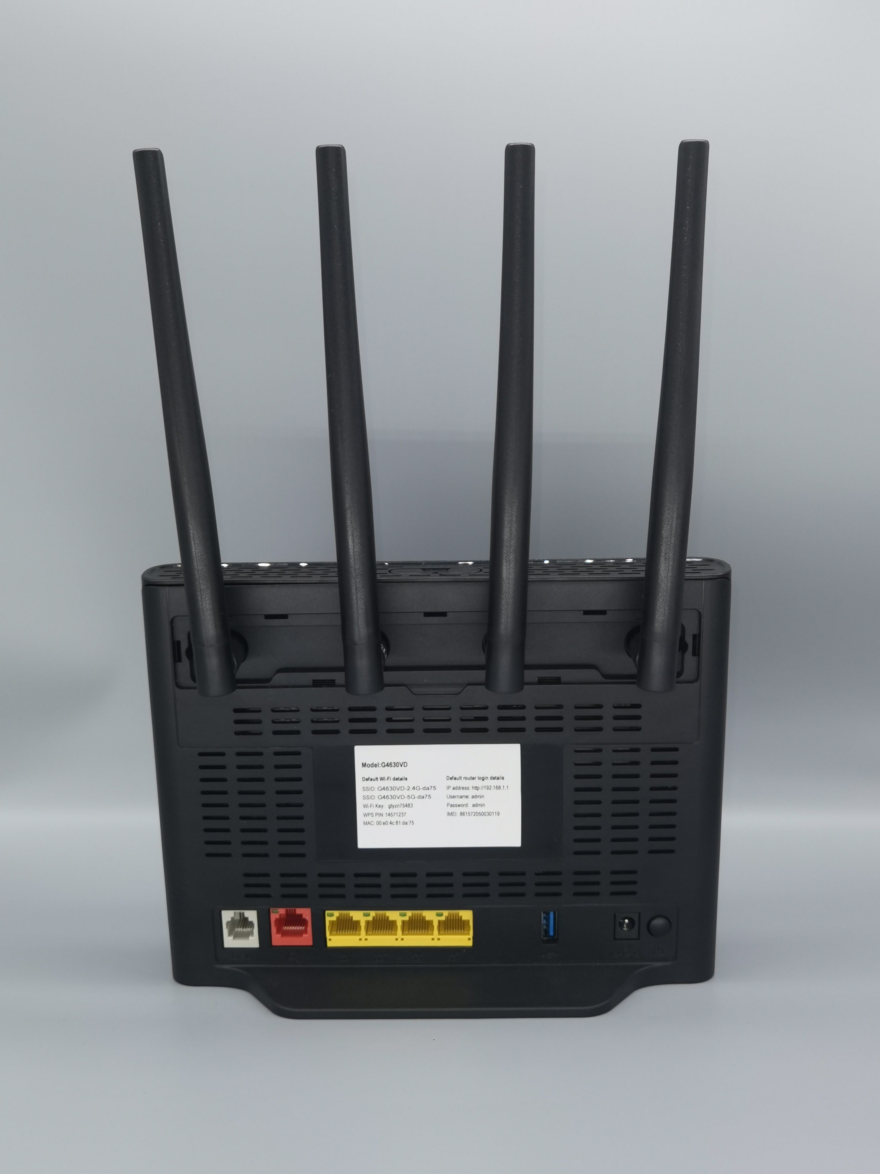 4G LTE AX3000 Wifi 6 router SIM card Hgrate G4630X CAT6 LTE Wifi6 4 gigabit VDSL  hybrid router