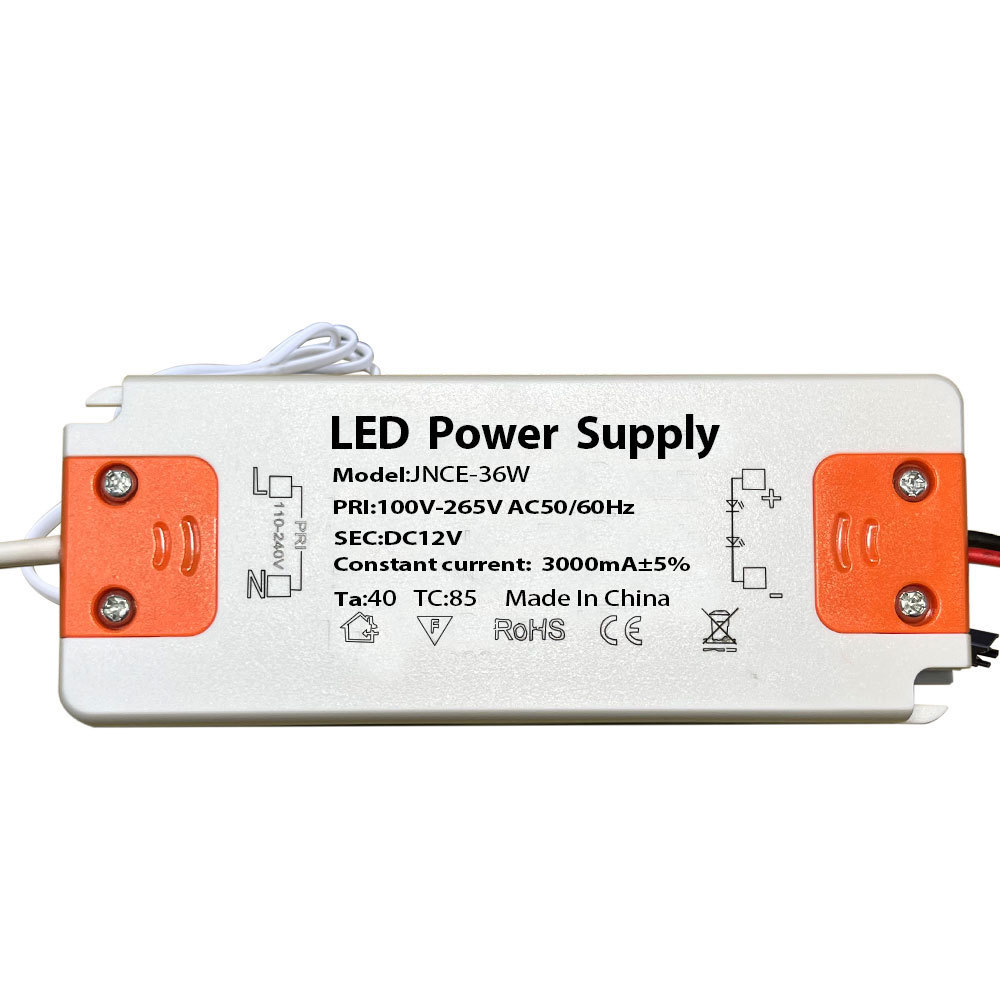 Silm 12v 12W/24W/36W/48W/60W LED Lighting Power Supply Driver For Touch Dimmer Switch