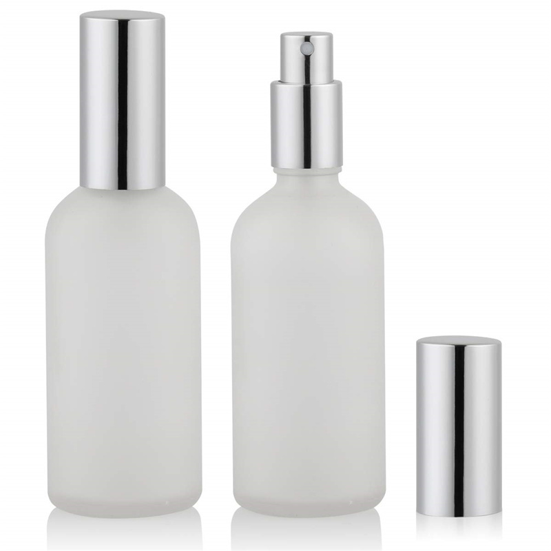 Manufacturer Luxury Perfume Atomizer Fine Mist Spray Empty Frosted Glass Spray Bottle 3.4oz