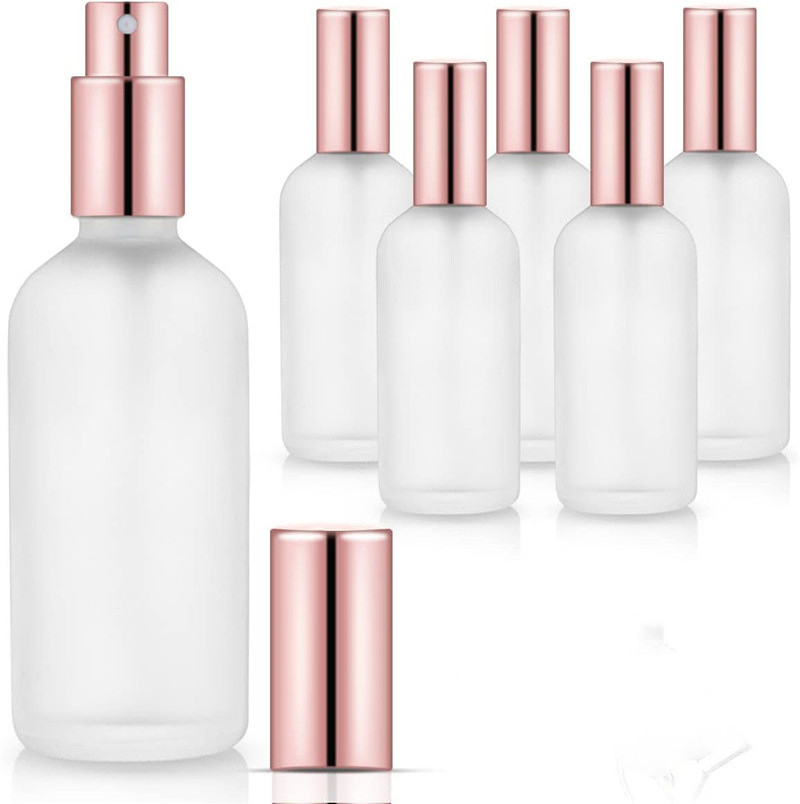 Manufacturer Luxury Perfume Atomizer Fine Mist Spray Empty Frosted Glass Spray Bottle 3.4oz