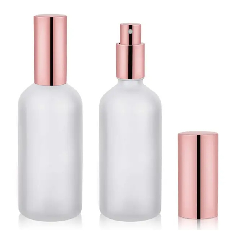 Manufacturer Luxury Perfume Atomizer Fine Mist Spray Empty Frosted Glass Spray Bottle 3.4oz