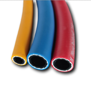 Line braided corrugated outer glue color hose