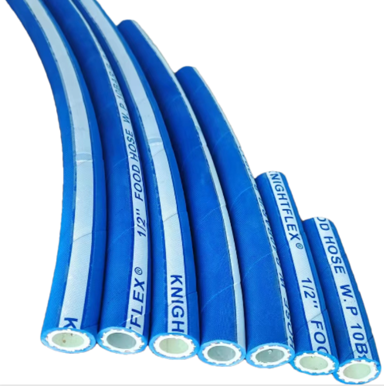 Food grade hose high quality EPDM potable water milk juice beer beverage transfer rubber hose pipe