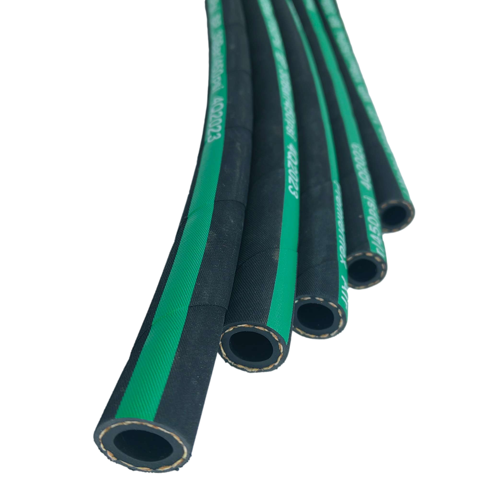 Cotton braided hose low-pressure water and gas hose black pinch line rubber hose 120 meters longer spot